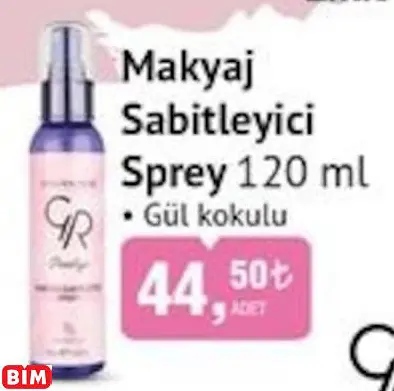 GOLDEN ROSE MAKYAJ SABİTLEYİCİ SPREY